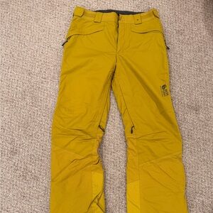Mountain Hardwear Vibrant Citron Gear FireFall/2 Insulated Pants